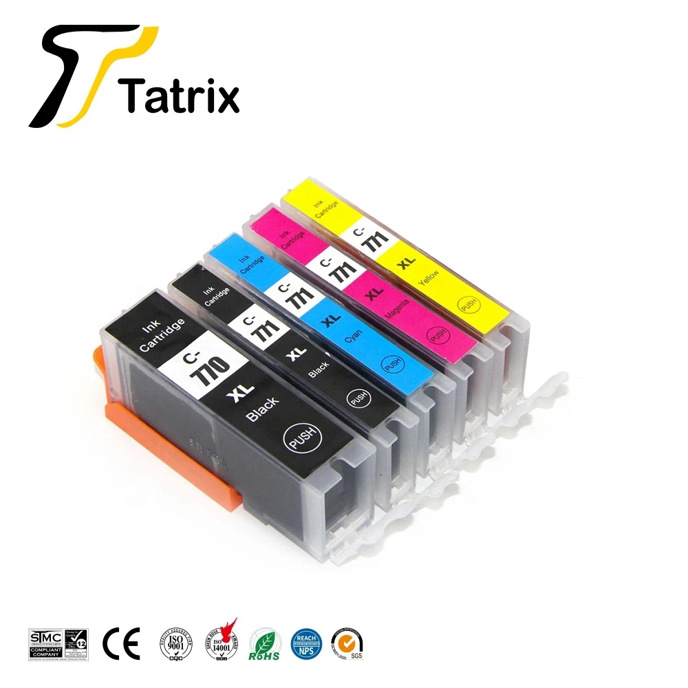 For Canon PGI770XL CLI771XL PGI770 CLI771 Ink Cartridge For Canon PIXMA MG5770/MG6870/MG7770 PIXMA TS5070/TS6070/TS8070