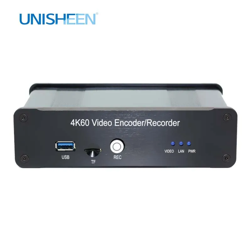 

Unisheen 4K60 HDMI Video Capture Box 10bit Encorder Recorder UHD Live Streaming IP