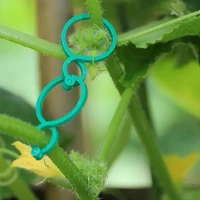 50100 pcs plastic plant support clips for tomato hanging trellis vine connects plants greenhouse vegetables garden ornament