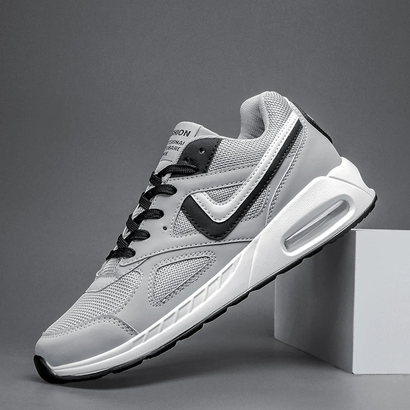 

Men's Casual Shoes New Breathable Mesh Lace-up Cushioning Sneakers Men's Outdoor Sports Casual Shoes Calzado Casual De Hombre