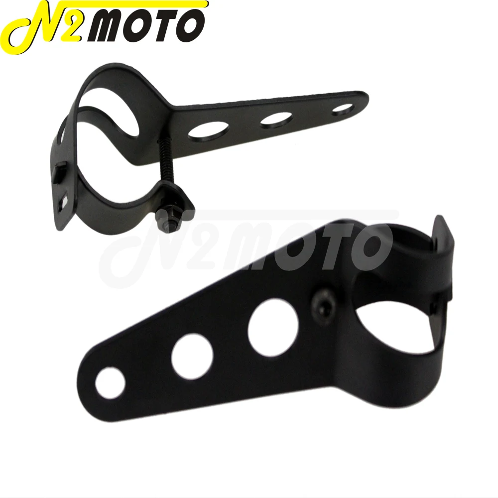 Черный 28 мм-32 мм вилка трубчатый зажим держатель для фар мотоцикла кронштейн Honda
