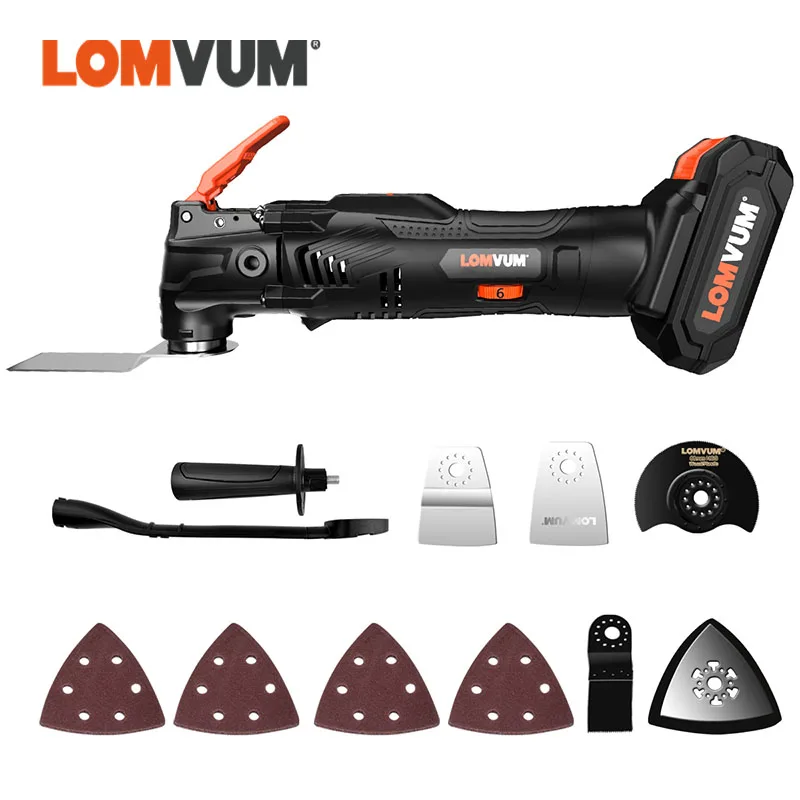 LOMVUM многофункциональный инструмент для ремонта 18 в электрический триммер