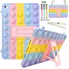 Силиконовый чехол-подставка для Samsung Galaxy Tab A, A6, 7,0 дюйма, 10000 дюйма, T285, Tab 3 Lite, 7,0 дюйма, T110, мягкий чехол для планшетного ПК, защитный кожаный чехол