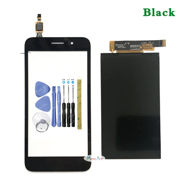 LCD and Touch Black Высокое Качество 5,0 ''для huawei Y3 CRO-L22 CRO-L02 CRO-L03 CRO-L23 CRO-U00 ЖК Дисплей с Сенсорный экран планшета Сенсор - Цвет: LCD and Touch Black
