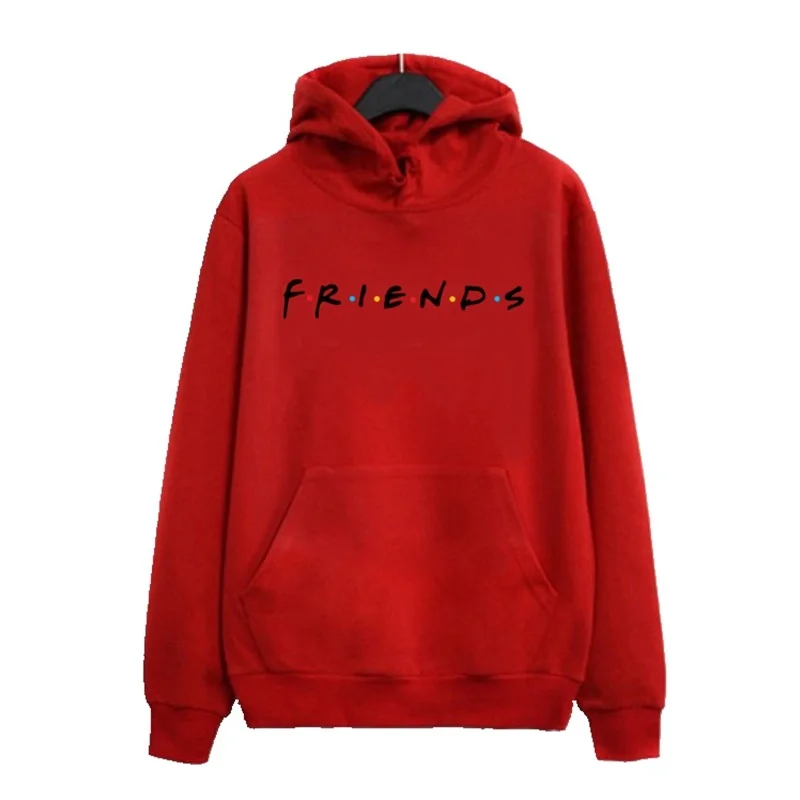 LISCN 2019 Повседневная модная женская толстовка друг с принтом букв свободные