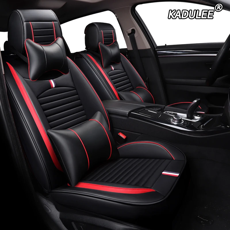 Авто ПУ кожаные чехлы для автомобильных сидений mercedes ml w163 dvd-плеер Toyota Venza kia sportage 4