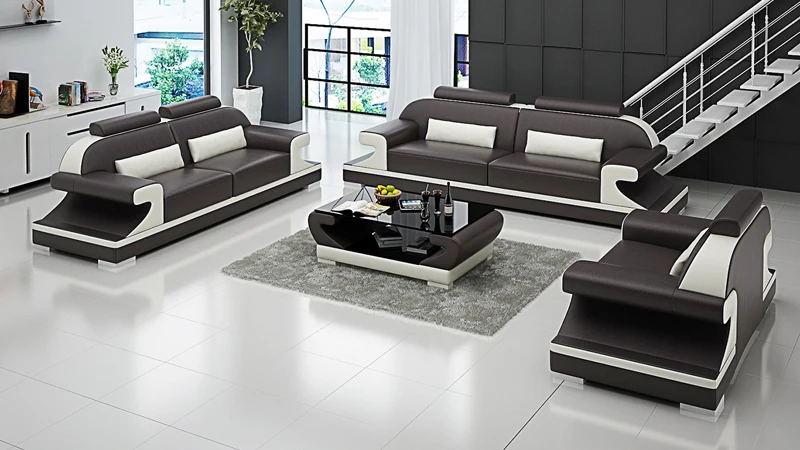 Living room furniture leather recliner sofa set | Мебель
