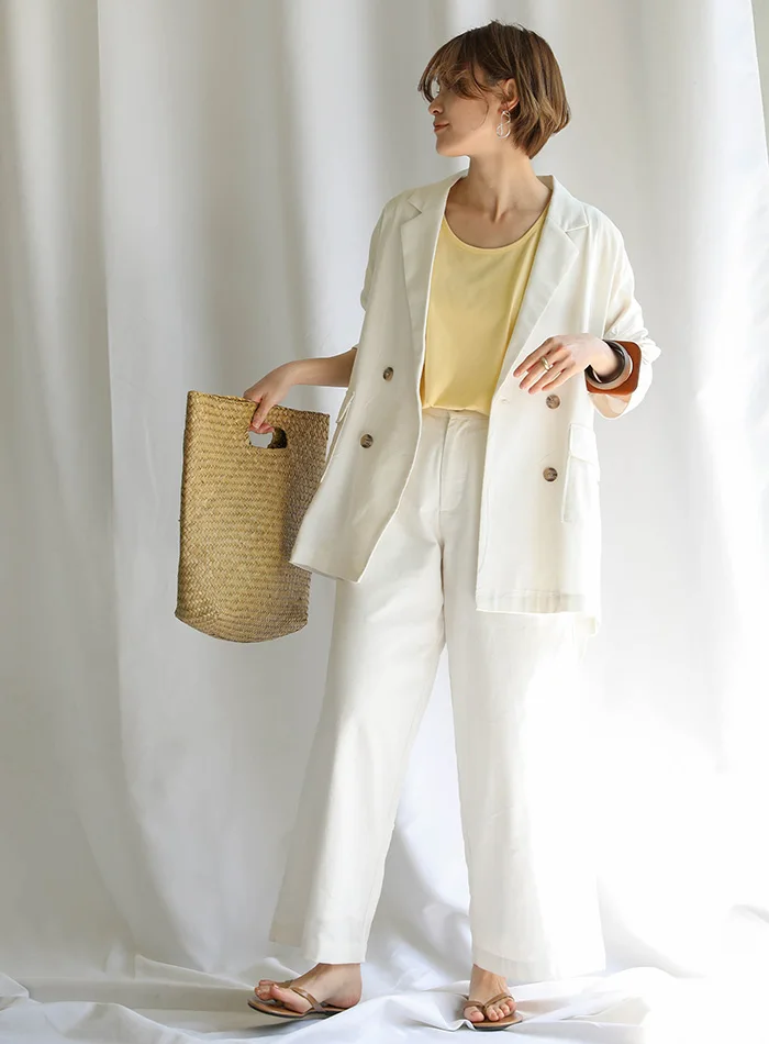 2020 White Ladies Suit Blazer Spring Summer Women Suits Office Wear Female Work Wear Office Suit Two Pieces Suits(Jacket+Pants)