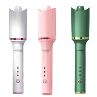 auto hair curler automatic curling iron adjustable rotating ceramic barrel curling wand fast heating for hair styling