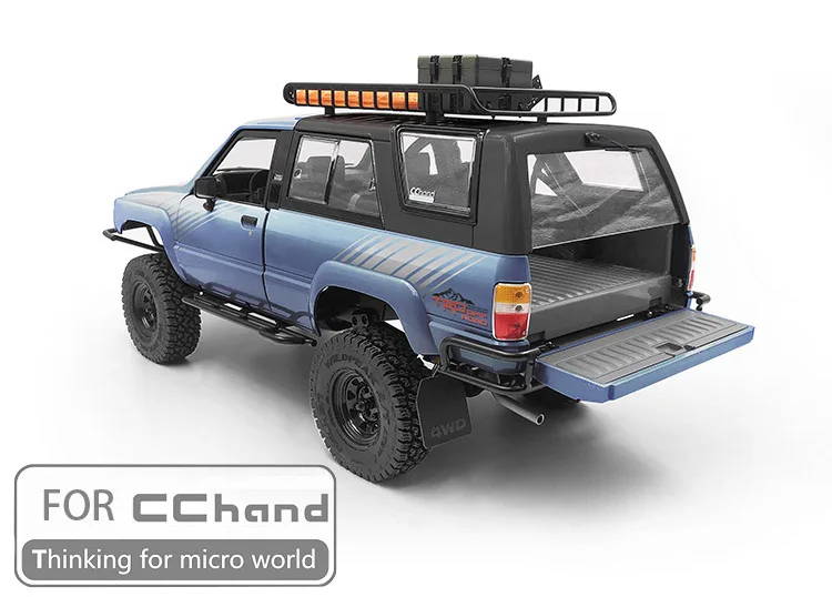 Металлическая Задняя панель трубка бампер для RC4WD TF2 4runner корпус + шасси|Детали и