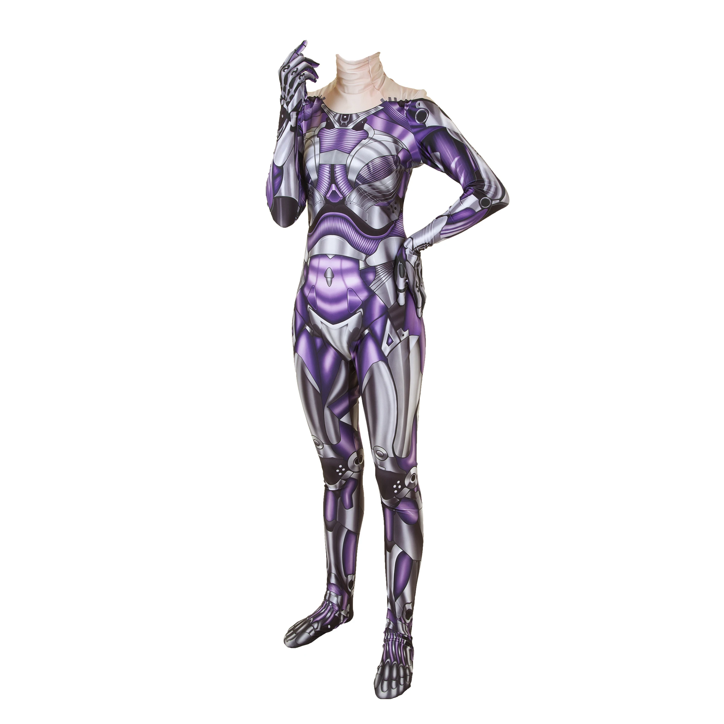 С добавлением лайкры подходящий для детей обоих полов спандекс зентай костюм на