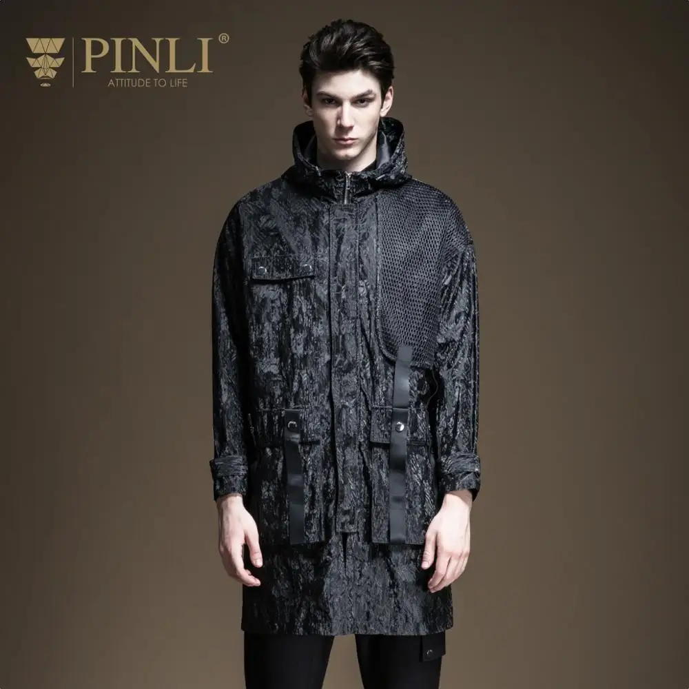 Мужское пальто хит продаж ветровка Pinli осень 2019 новая мужская одежда средняя и