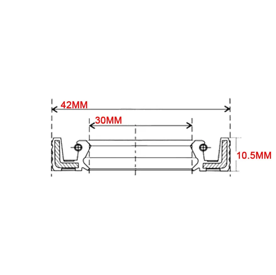 Мотоцикл 30*42*10 5 вилка демпфер шок масляный уплотнитель для пыли уплотнение Suzuki