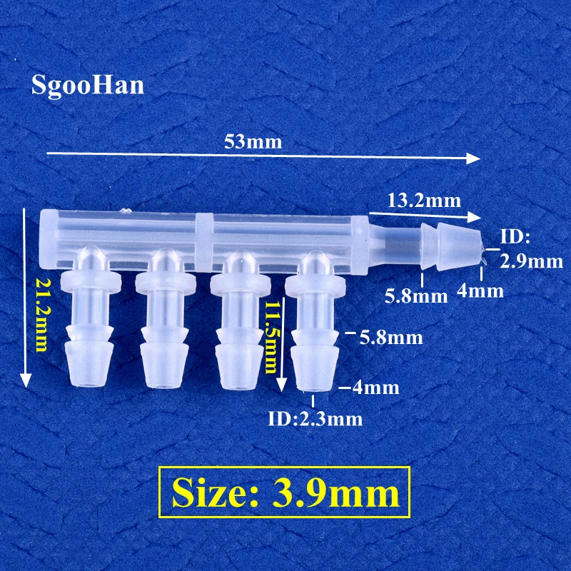 

Соединители для труб SgooHan 2.4~9.5мм 5-ходовые
