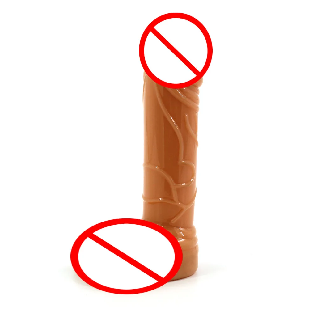 Мягкий пениса фаллоимитатор реалистичный дилдо Анальная пробка секс игрушки для