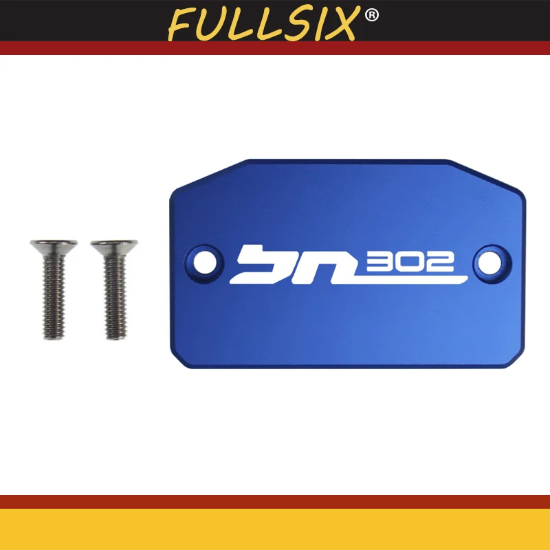 

CNC aluminum alloy Motorcycle Brake Fluid Fuel Reservoir Tank Cover Cap FOR BENELLI BN302 BN 302 2018