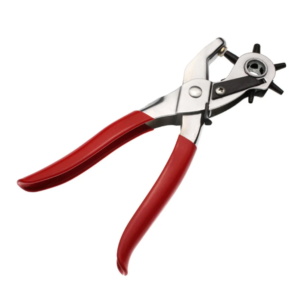 

9" Heavy Duty Leather Hole Punch Pliers Belt Holes Puncher Hole Punch Tool