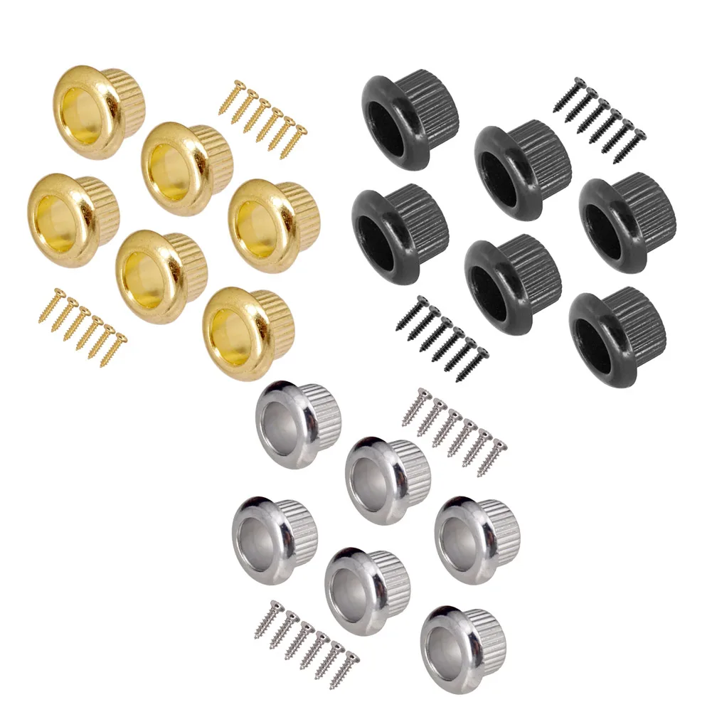 

6pcs Guitar String Tuners Instrument Casing Lightweight Metal Retro Type Musical Portable Music Elements for LP EPI