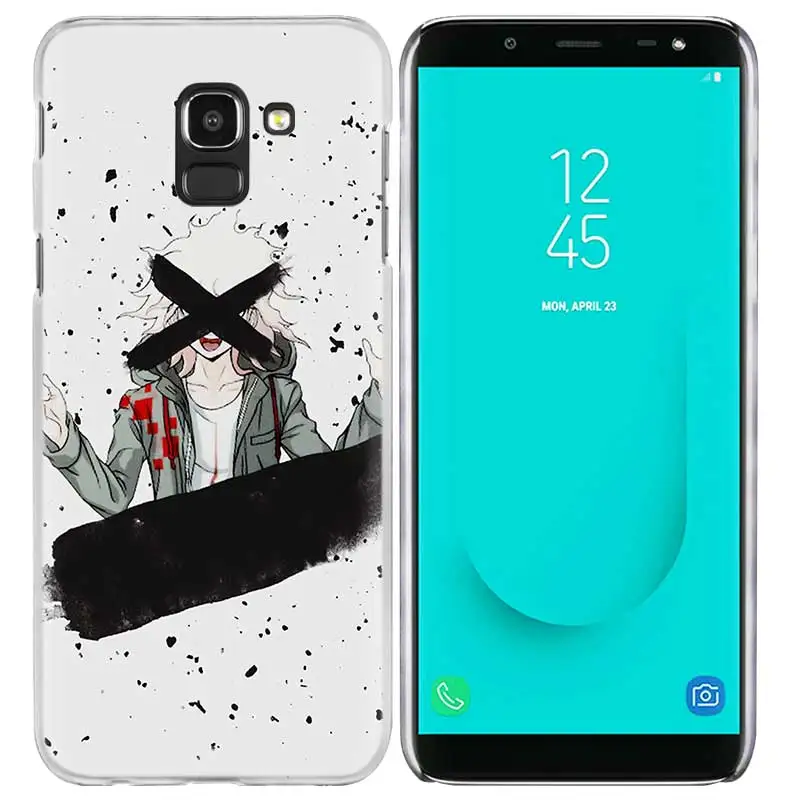 Danganronpa мультфильм чехол для samsung Galaxy A50 A80 A70 A60 A40 A30 A20 A20e A10 A9 A7 A6 Note 8, 9, 10, плюс 5G прочное портмоне