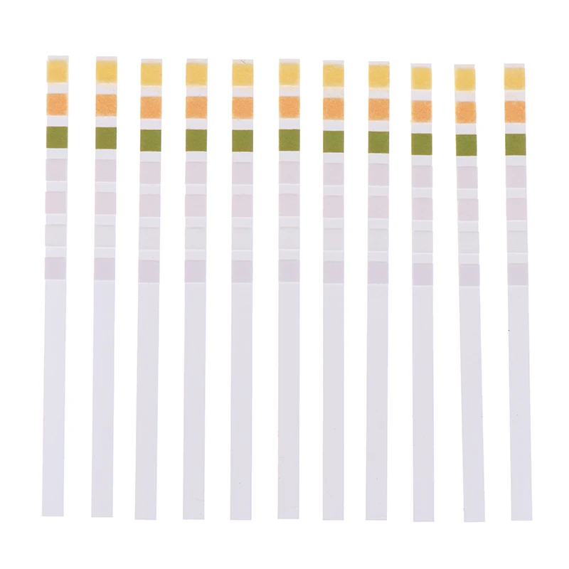 50 шт. 7 In1 нитрит натрия нитрат PH Тесты полоски KH GH NO2 NO3 брома хлора аквариумная