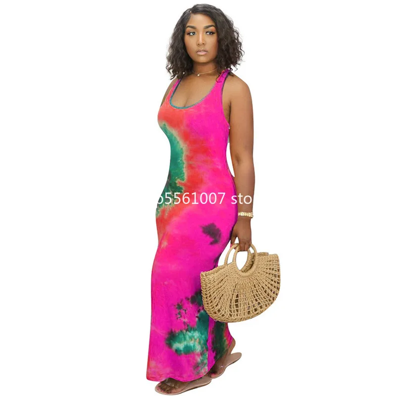 S 4XL африканские платья для женщин Дашики без рукавов африканская одежда размера