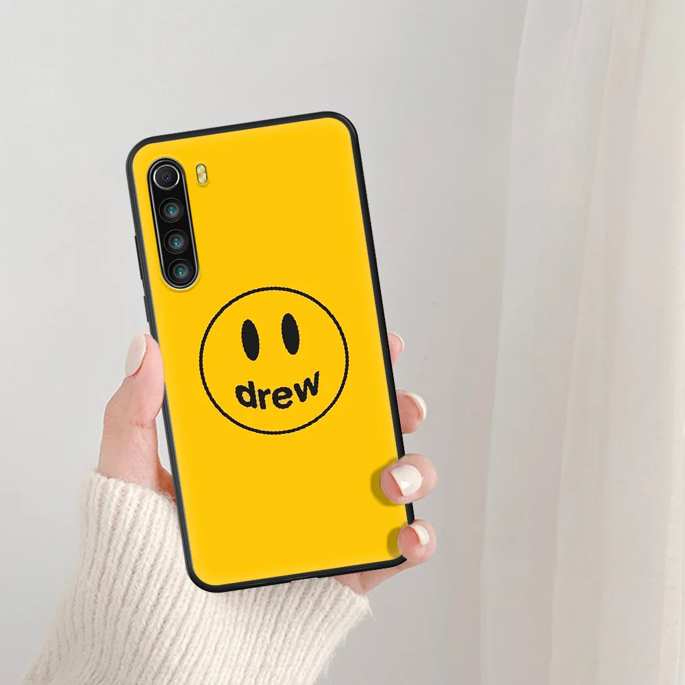 

Fashion Justin Bieber Phone Case For Xiaomi Redmi Note 7 8 8T 9 9S 4X 7 7A 9A K30 Pro Ultra black Hoesjes Silicone Waterproof