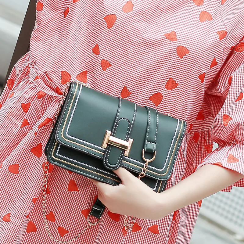 

Factory Wholesale Exclusive for Cross-Border Hot Sale Bag New Women's Bag Small Square Bag Chain Messenger Bag