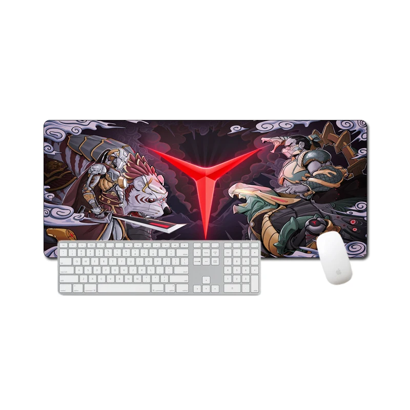 Большой игровой коврик для мыши 70x30 см геймерский lenovo Спаситель XXL прочный мягкий