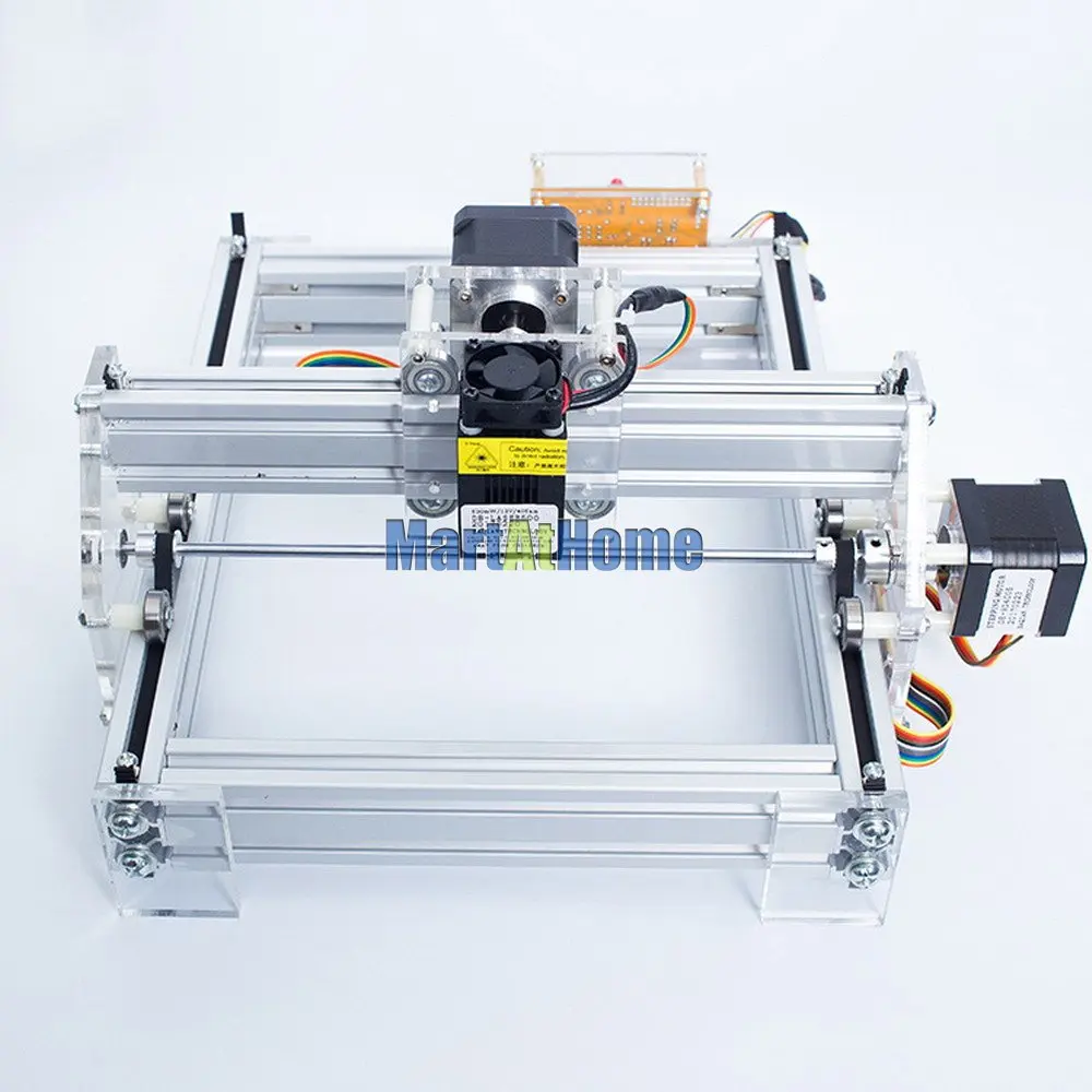 17*20 см Настольный DIY Лазерный гравер с ЧПУ принтер набор для
