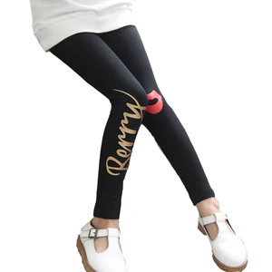 Леггинсы для девочек, тонкие, на весну и осень, детские, обтягивающие, От 3 до 12 лет