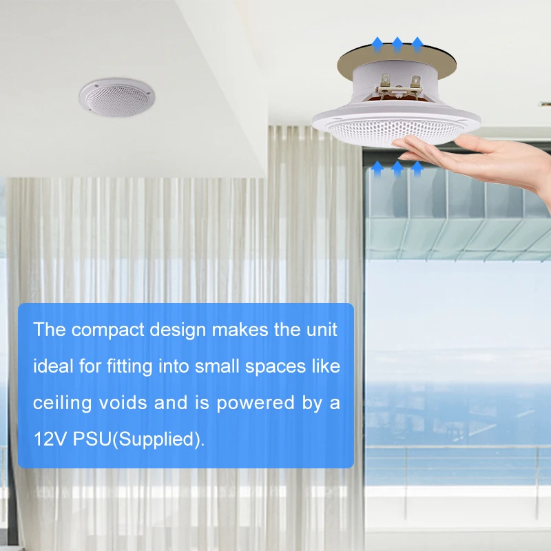 Водонепроницаемый Встроенный цифровой усилитель 2 пары Bluetooth-совместимый