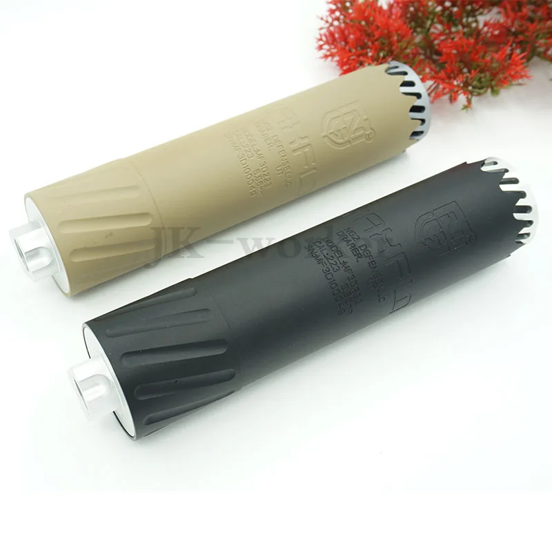 

Tactical Silencer 8.8mm Caliber 14mm CCW Airsoft Accesorios Outdoor Shooting Metal CNC Appearance Engraving NG2 Paintball Parts