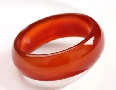 

Zheru jewelry natural agate chalcedony red 54-64mm bracelet elegant princess jewelry for mother to send girlfriend