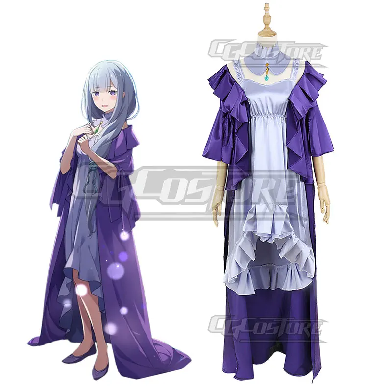 

Костюм для косплея «Re:Life in a different world from Zero», пастельные платья аниме, платья на Рождество, Хэллоуин, бесплатная доставка CG1102WZP