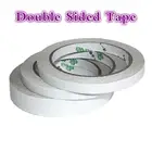 Двусторонняя клейкая лента для декоративно-прикладного искусства, фотоскрапбукинга, упаковки подарков, офисные и школьные принадлежности, 12 мрулон