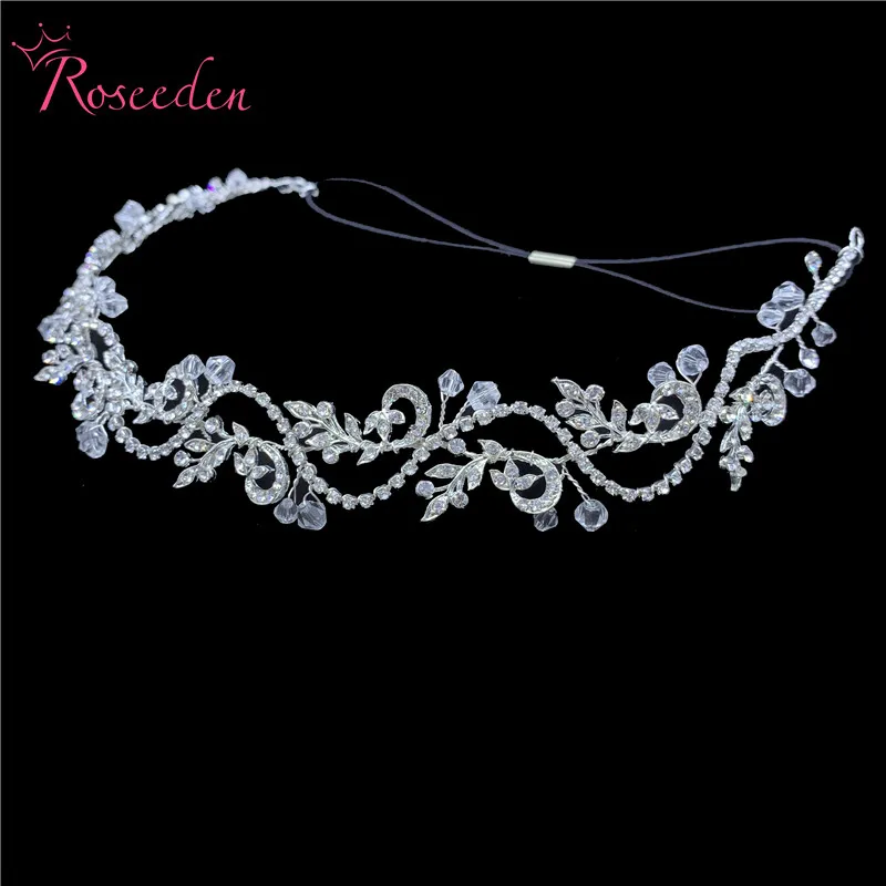 Женский цветочный обруч для волос ручной работы свадебный с жемчугом и