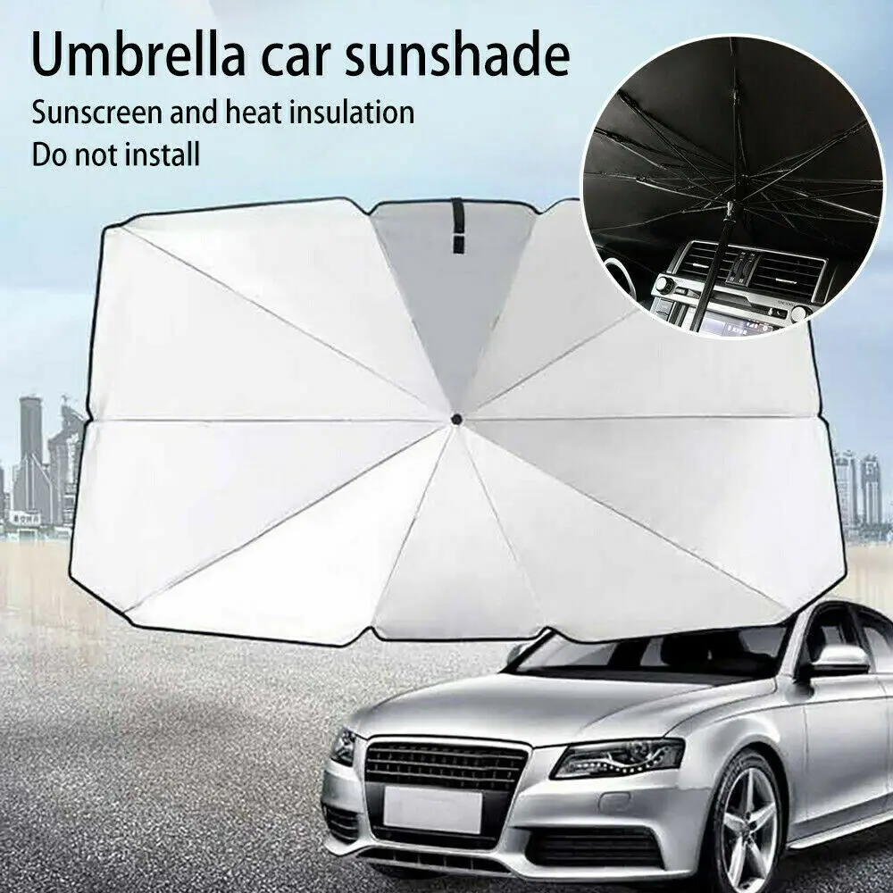 

Car Sun Shade Protector Parasol Auto Front Window Sunshade Covers UV Protection Car Sunshade Interior Windshield Accessories