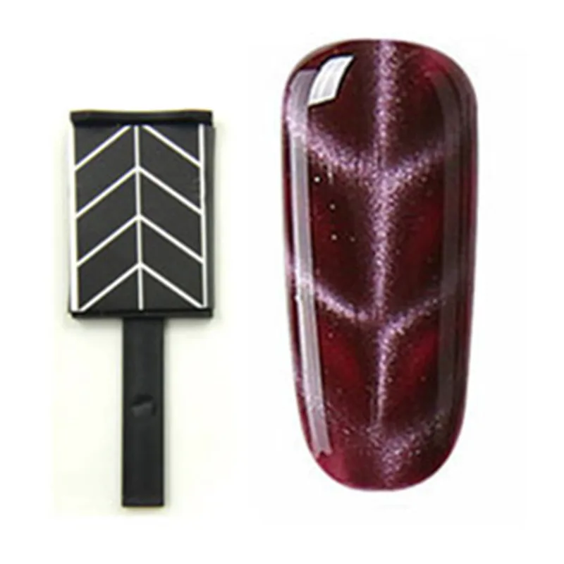 1Pcs F BUKAKI 5 шт-2 шт дневник кошачий глаз гель Магнит набор магнитная доска толстый сильный магнит Стик для УФ художественный Гель-лак для ногтей лак - Цвет: 1Pcs F