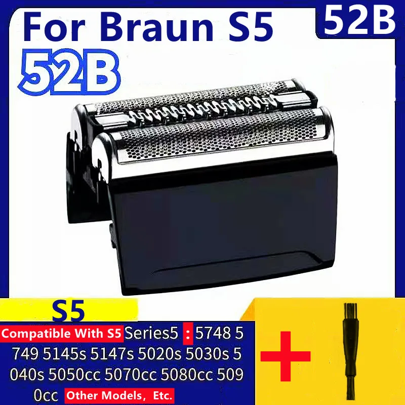 Shaver Razor Replacement Blade Cassette for Braun Series 5 52S 52B High Perfprmance Parts ( 5090 5050 5030 ) 5147S 5140S 5190CC