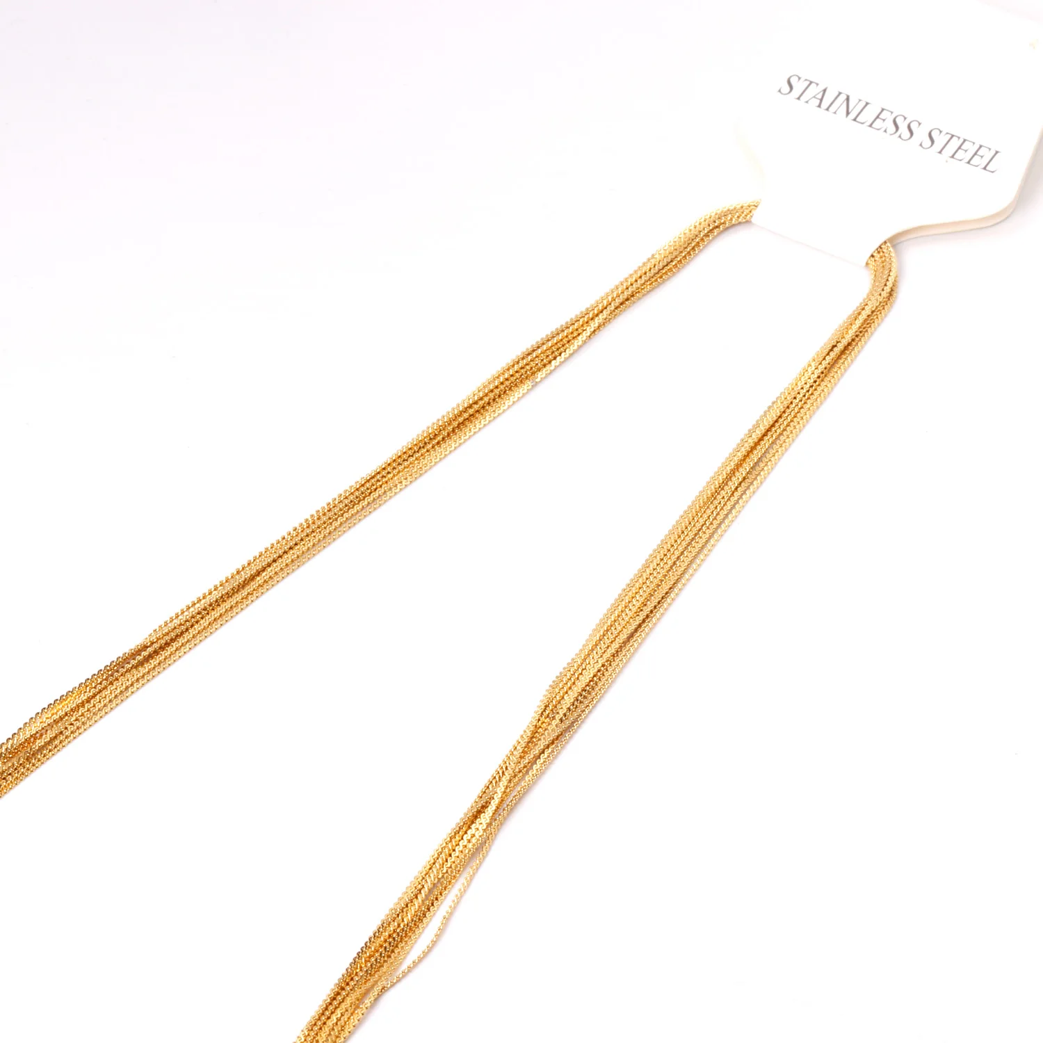 

Gold Color Snake Chains Necklace Width 1mm Length 45cm 50cm 55cm 60cm Long Chains Jewelry Hiphop Jewelry 2020 Collier Gift