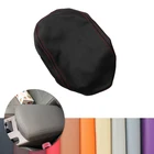 Для Toyota RAV4 2006 2007 2008 2009 2010 2011 2012 Автомобильная центральная консоль Подлокотник Накладка чехол из микрофибры кожаный декор