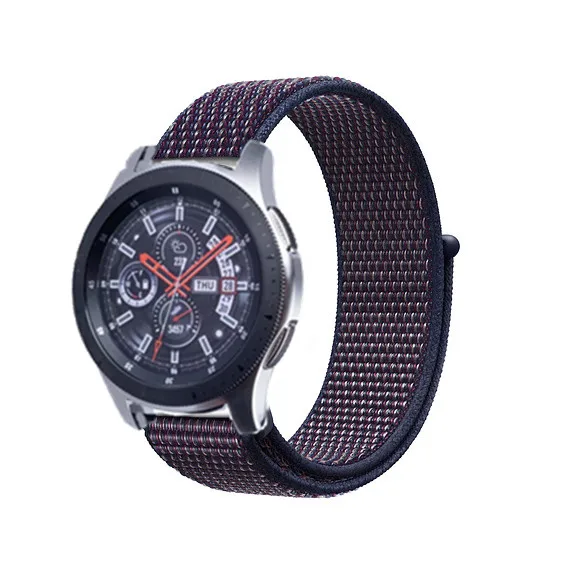 Huawei GT 2 нейлоновый ремешок для samsung Galaxy 42 мм 46 мм Active 2 gear S2 S3 20 мм 22 мм Sport Loop Huami Amazit GTR Bip браслет