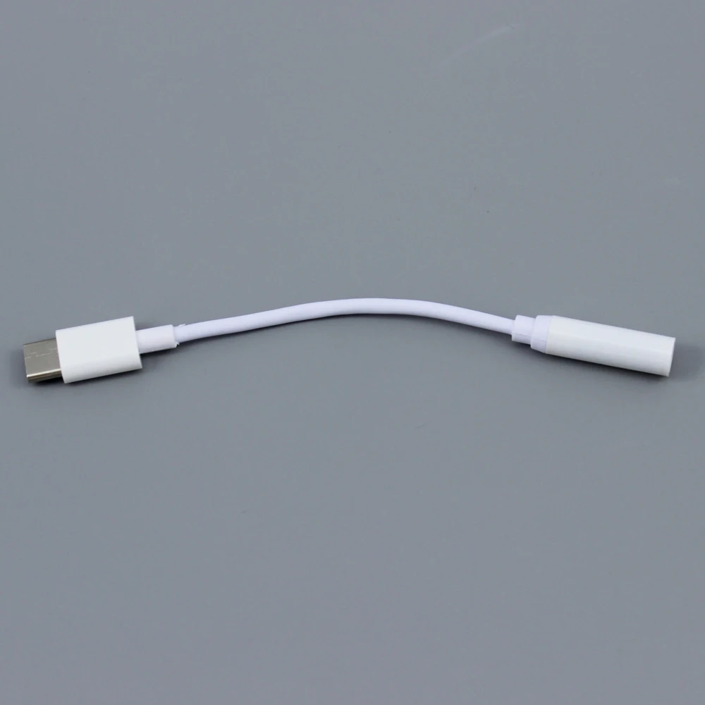 

Type-C to 3.5mm Earphone cable Adapter usb 3.1 Type C USB-C male to 3.5 AUX audio female Jack for Xiaomi 6 Mi6 Letv 2 pro 2 max2