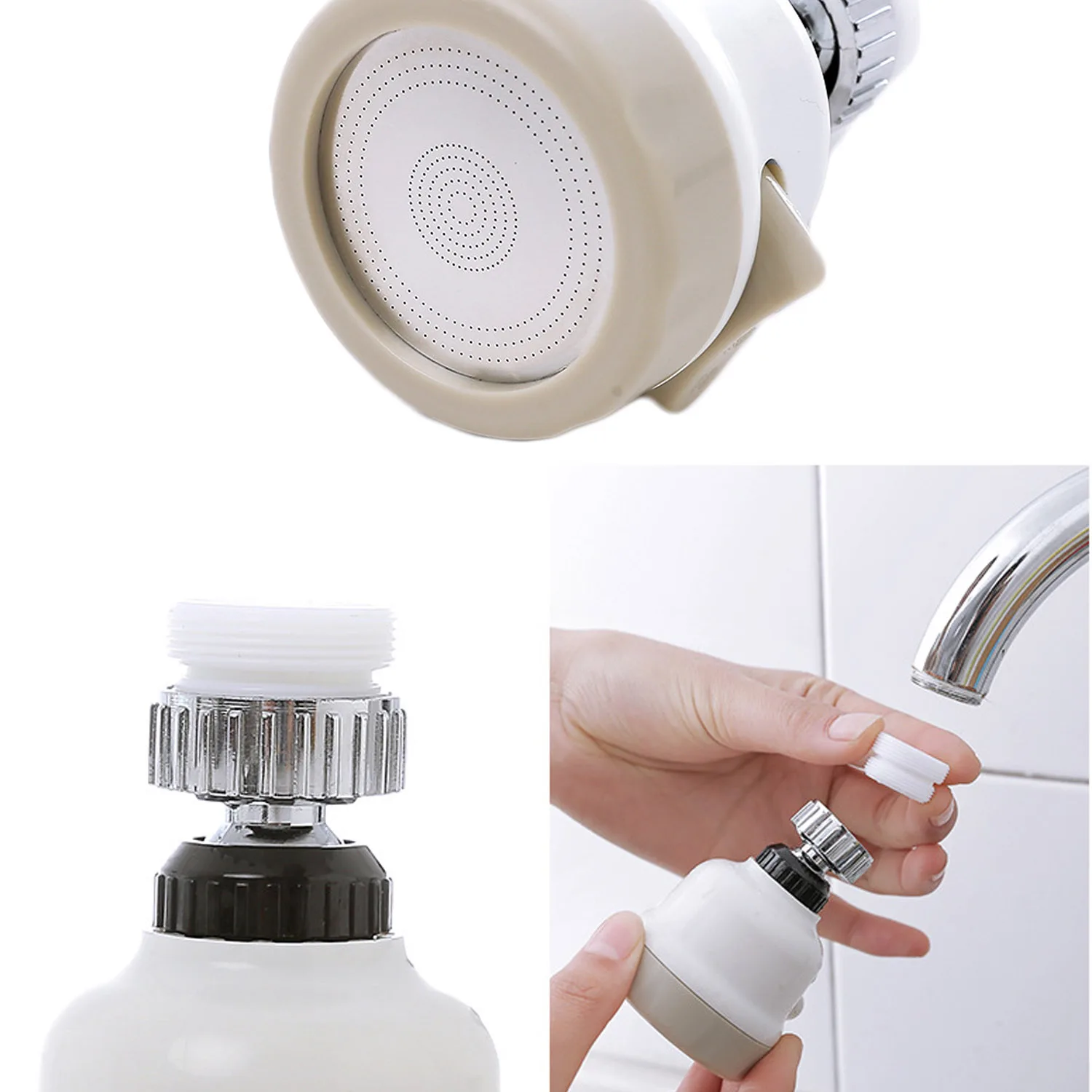 Behogar экономии воды кран сопло аэратора регулируемый Насадки для душа Фильтр