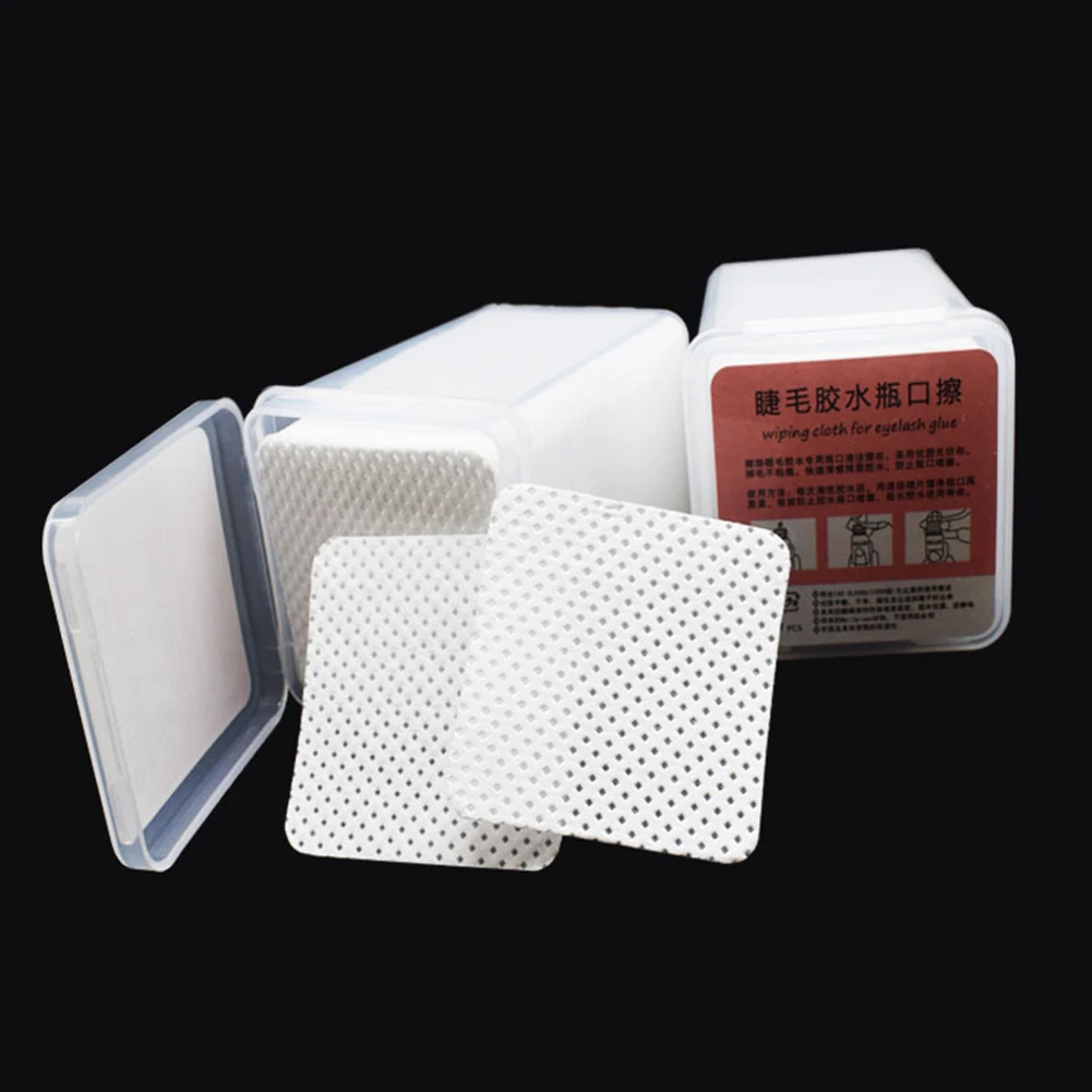 180 шт. для удаления клея ресниц хлопковые салфетки лака|Жидкость снятия лака| |