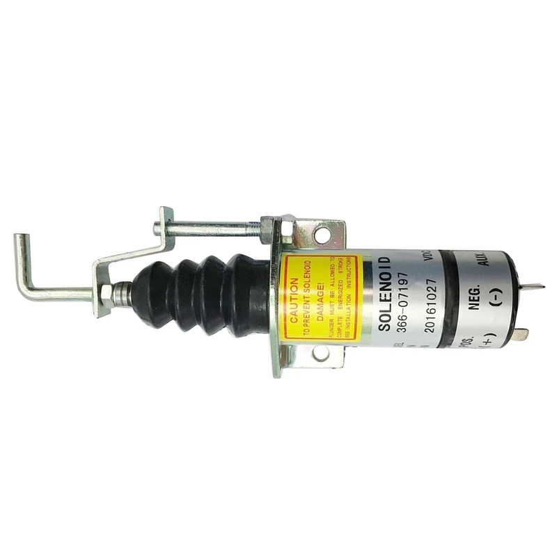 1502-12C7U2B2S1 SA-3405T 366-07197 2 PINS 12V Stop Solenoid Valve-Sinocmp Cut Off for Electric Exchavator | Автомобили и