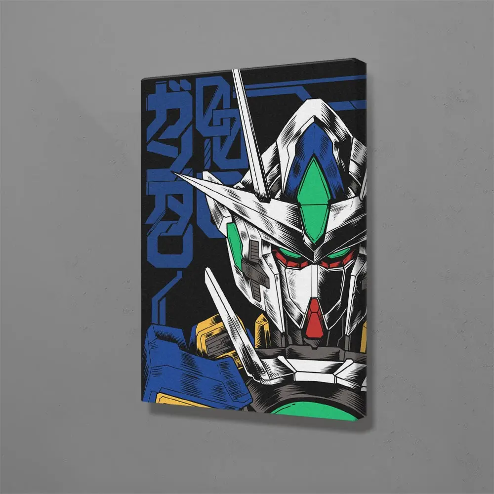 

Художественный плакат Gundam 00, аниме принты для украшения дома, холст для спальни, гостиной, спальни