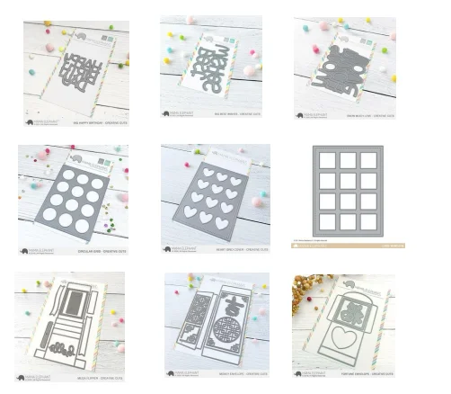 2021 металлические Вырубные штампы сделай сам Скрапбукинг Фотоальбом