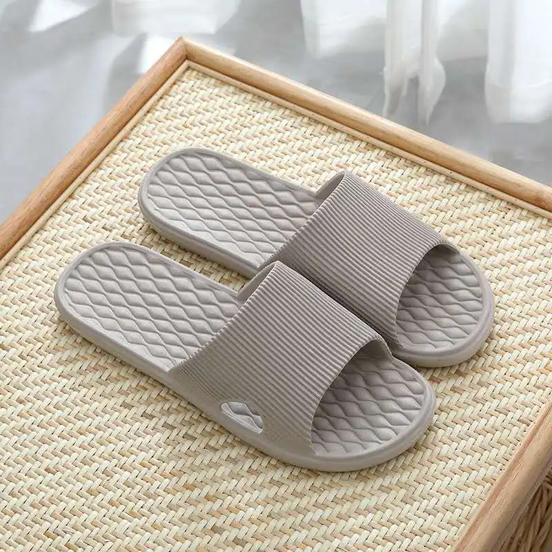 2019 простые и удобные домашние Нескользящие тапочки на плоской подошве | Обувь