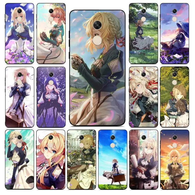 

Yinuoda Violet Evergarden Phone Case for Redmi Note 8 7 9 4 6 pro max T X 5A 3 10 lite pro